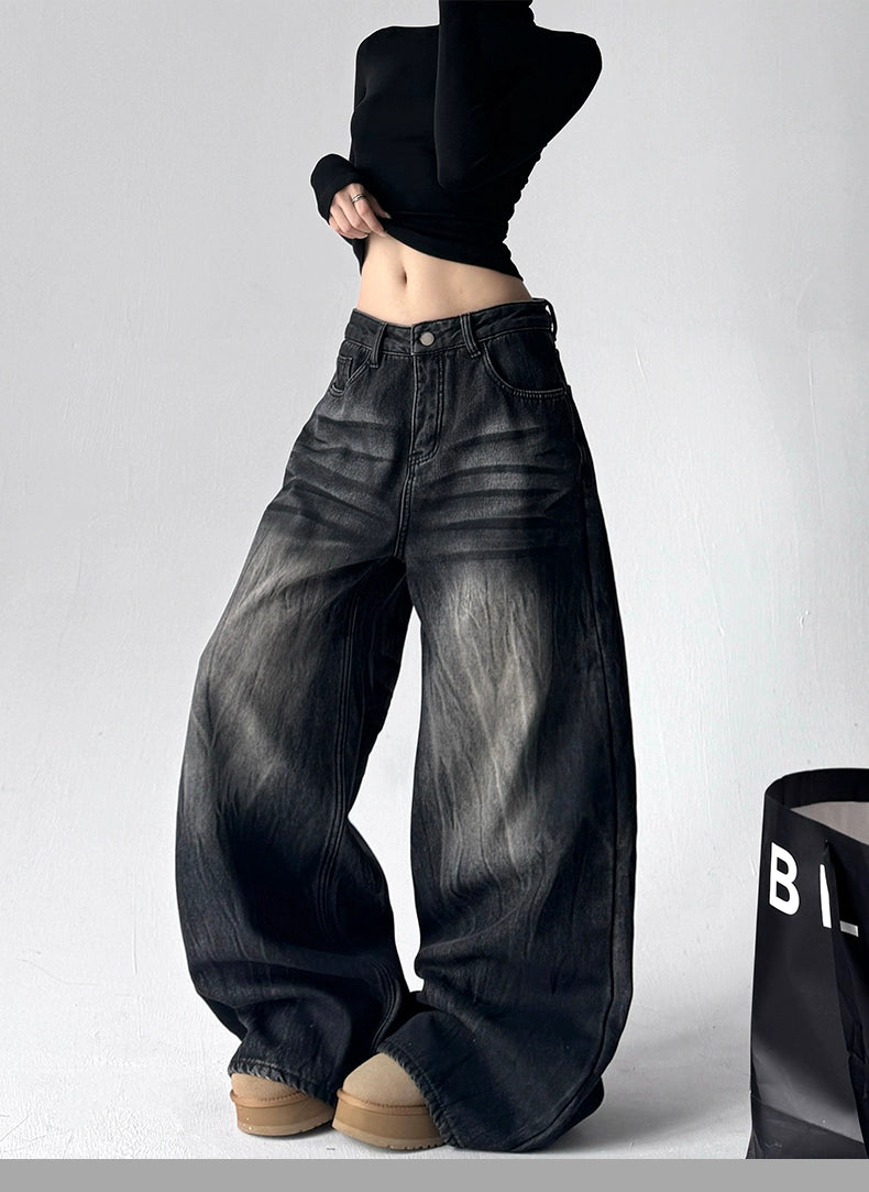 Calça jeans wide leg