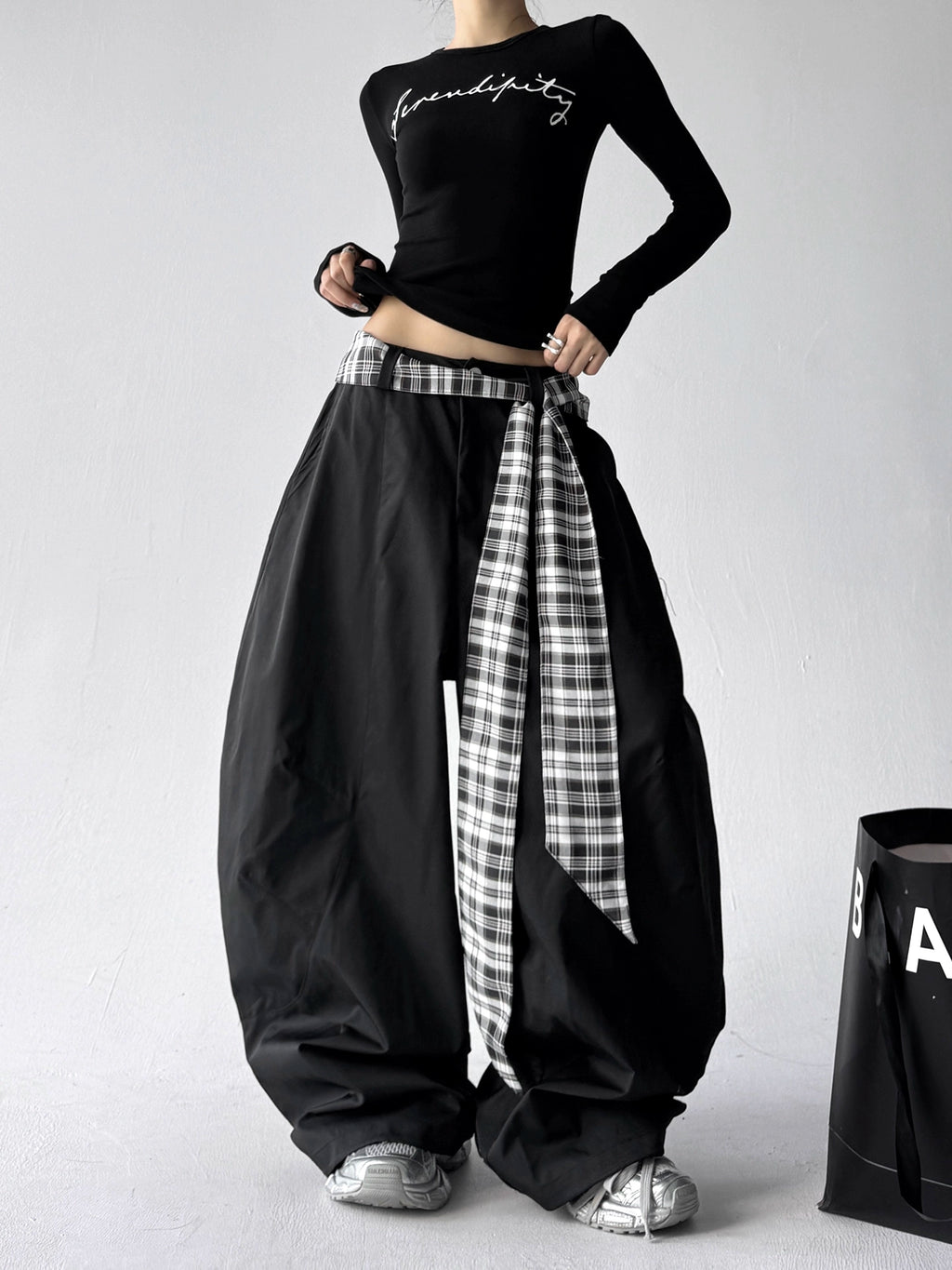 Calça streetwear hip-hop