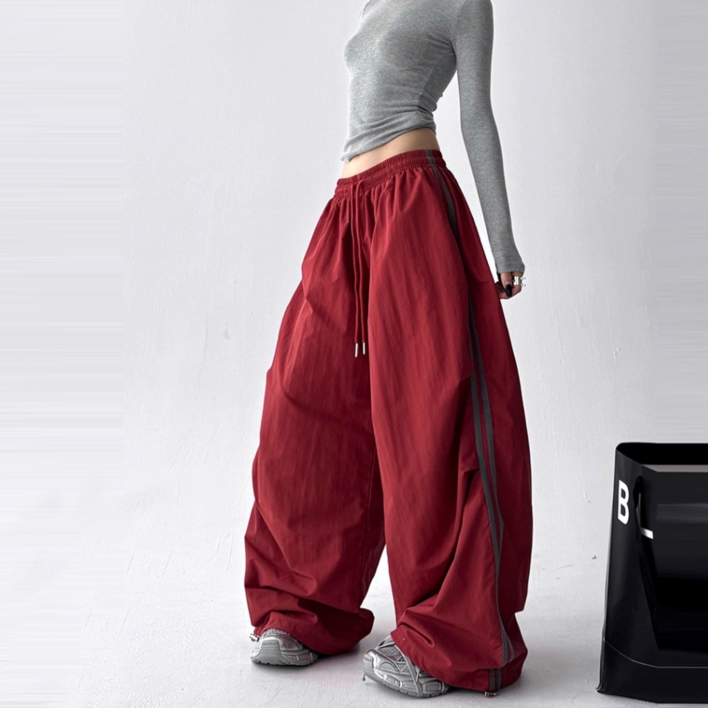 Calça Super Wide Track