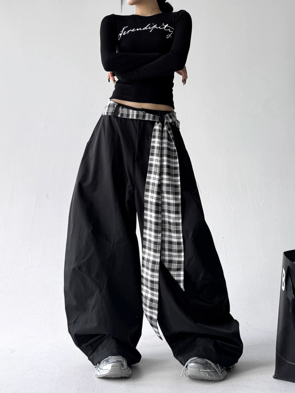 Calça streetwear hip-hop