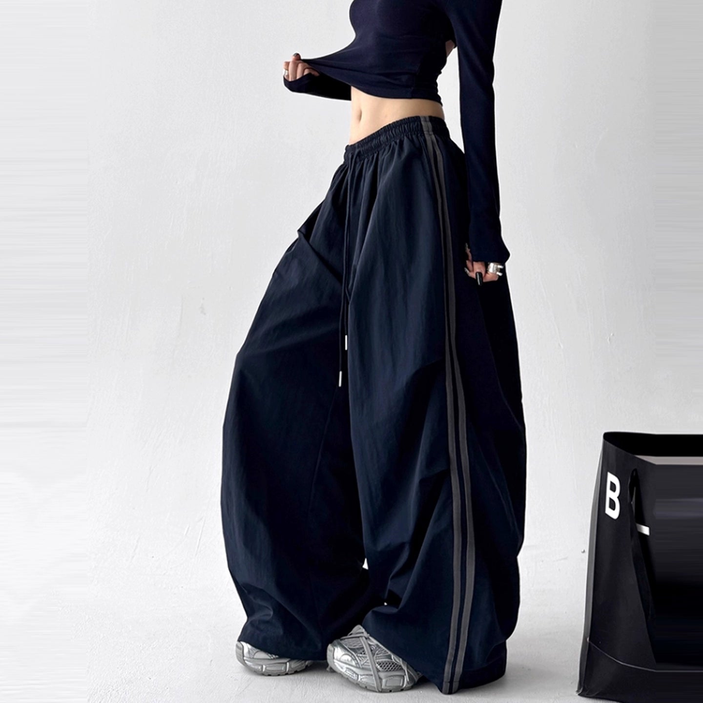 Calça Super Wide Track