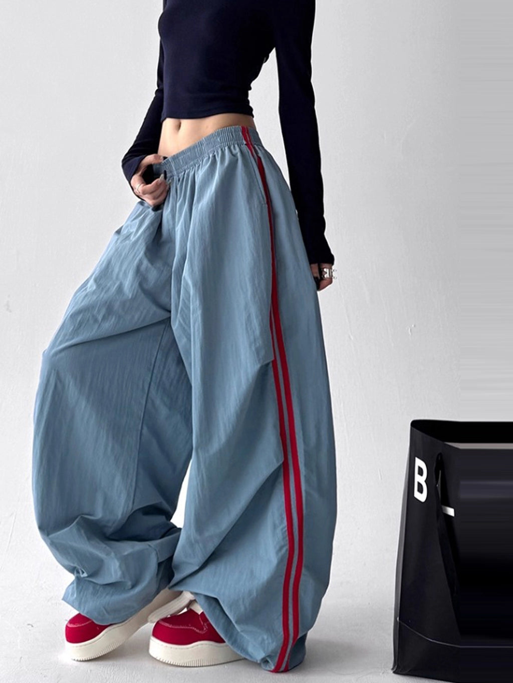 Calça Super Wide Track