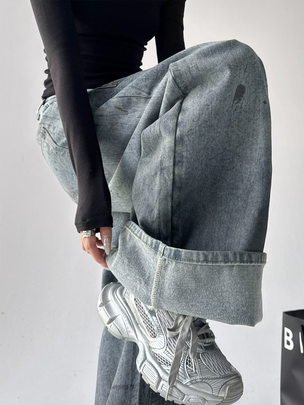 Calça jeans Baggy Old