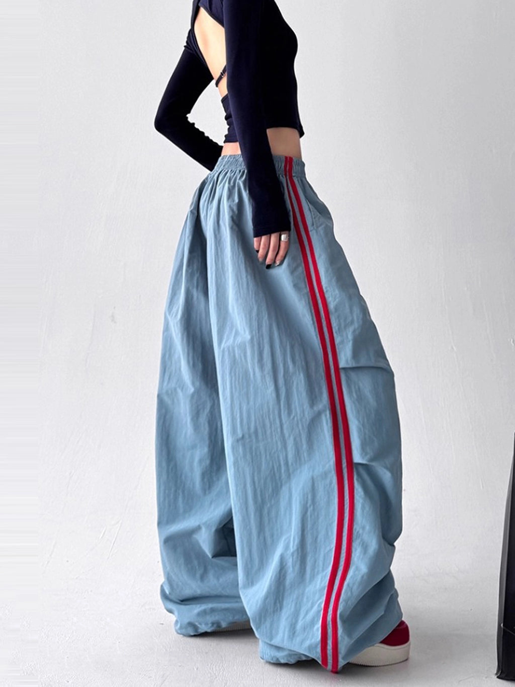 Calça Super Wide Track