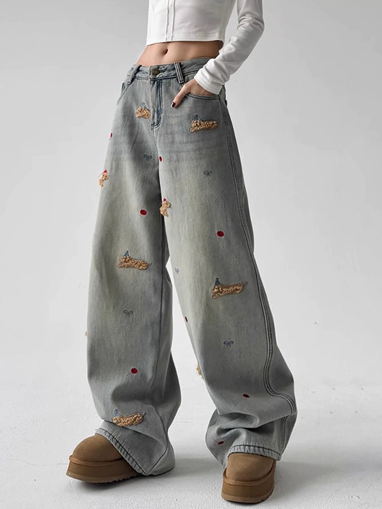 Calça Patch Vintage