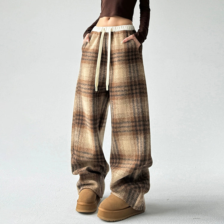 Calça Cozy Plaid