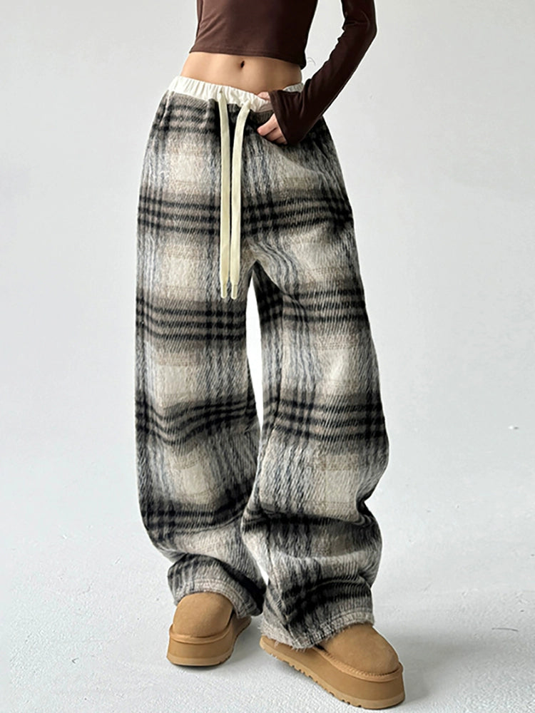 Calça Cozy Plaid