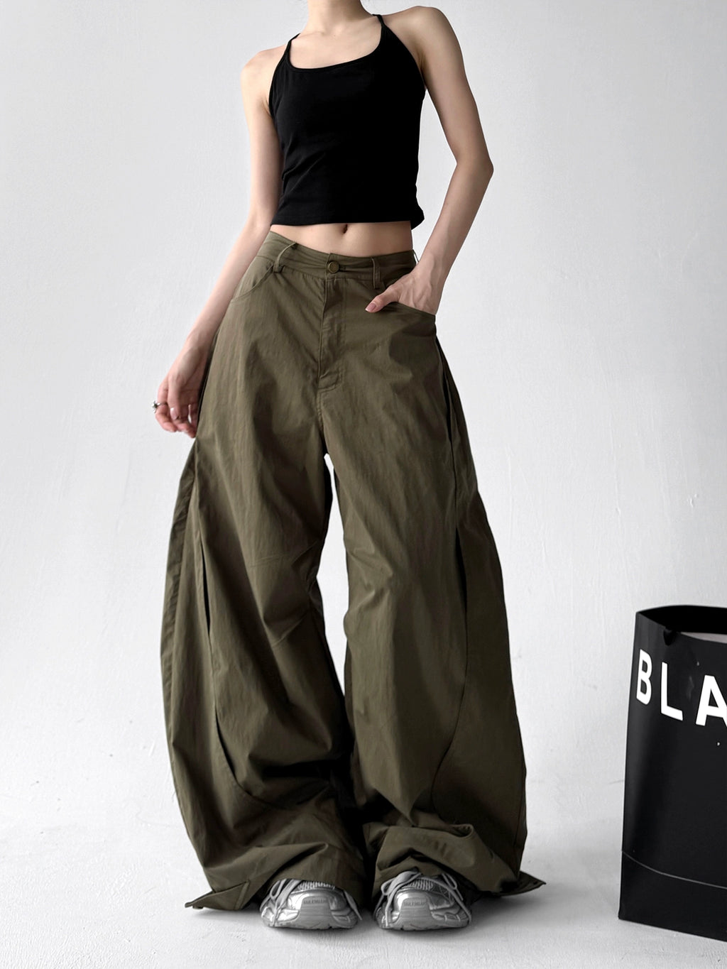 Calça Wide Leg Street