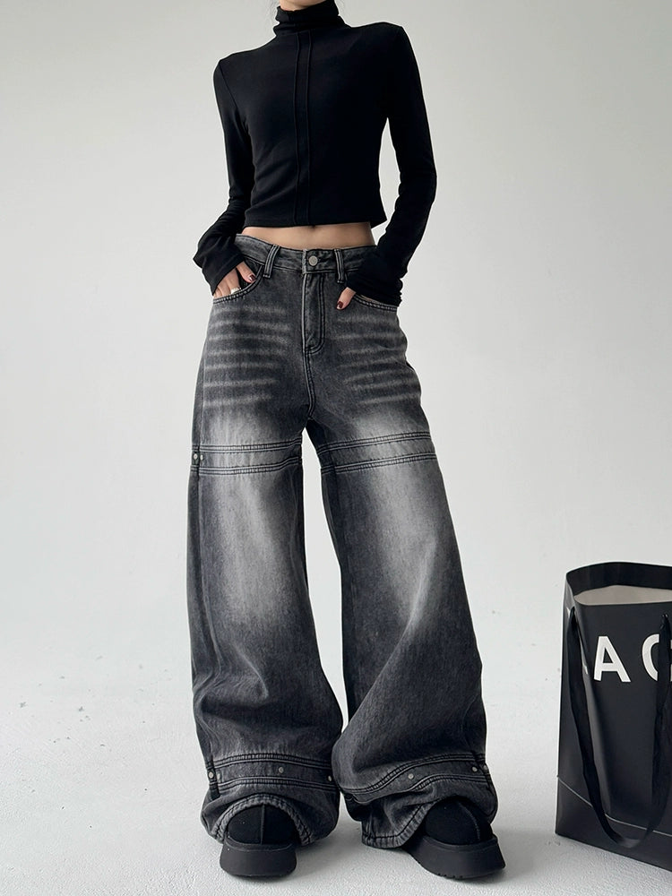 Calça Jeans Distressed