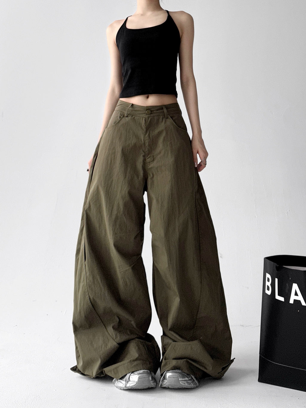 Calça Wide Leg Street