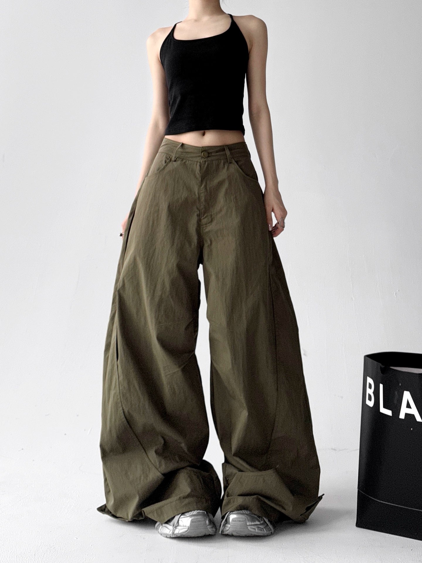 Calça Wide Leg Street