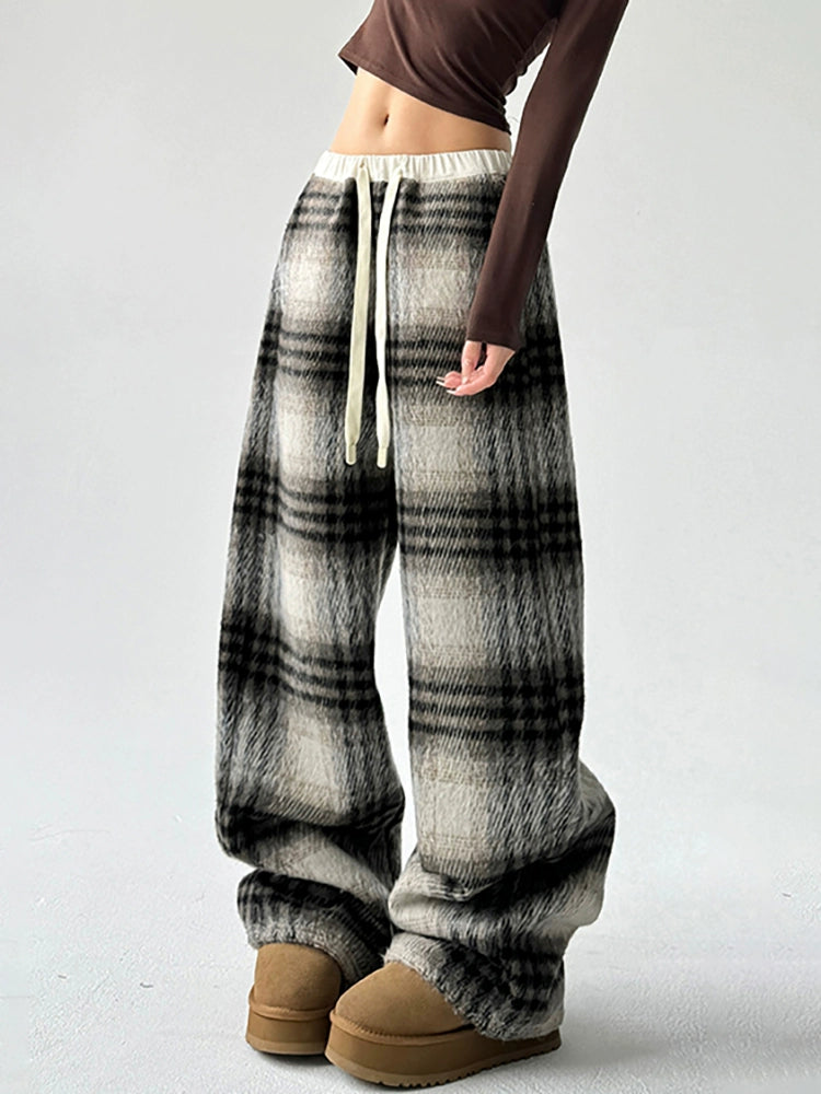 Calça Cozy Plaid