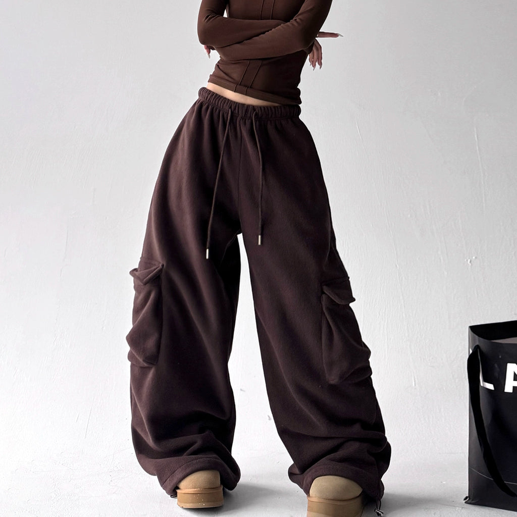 Calças Cargo Moletom