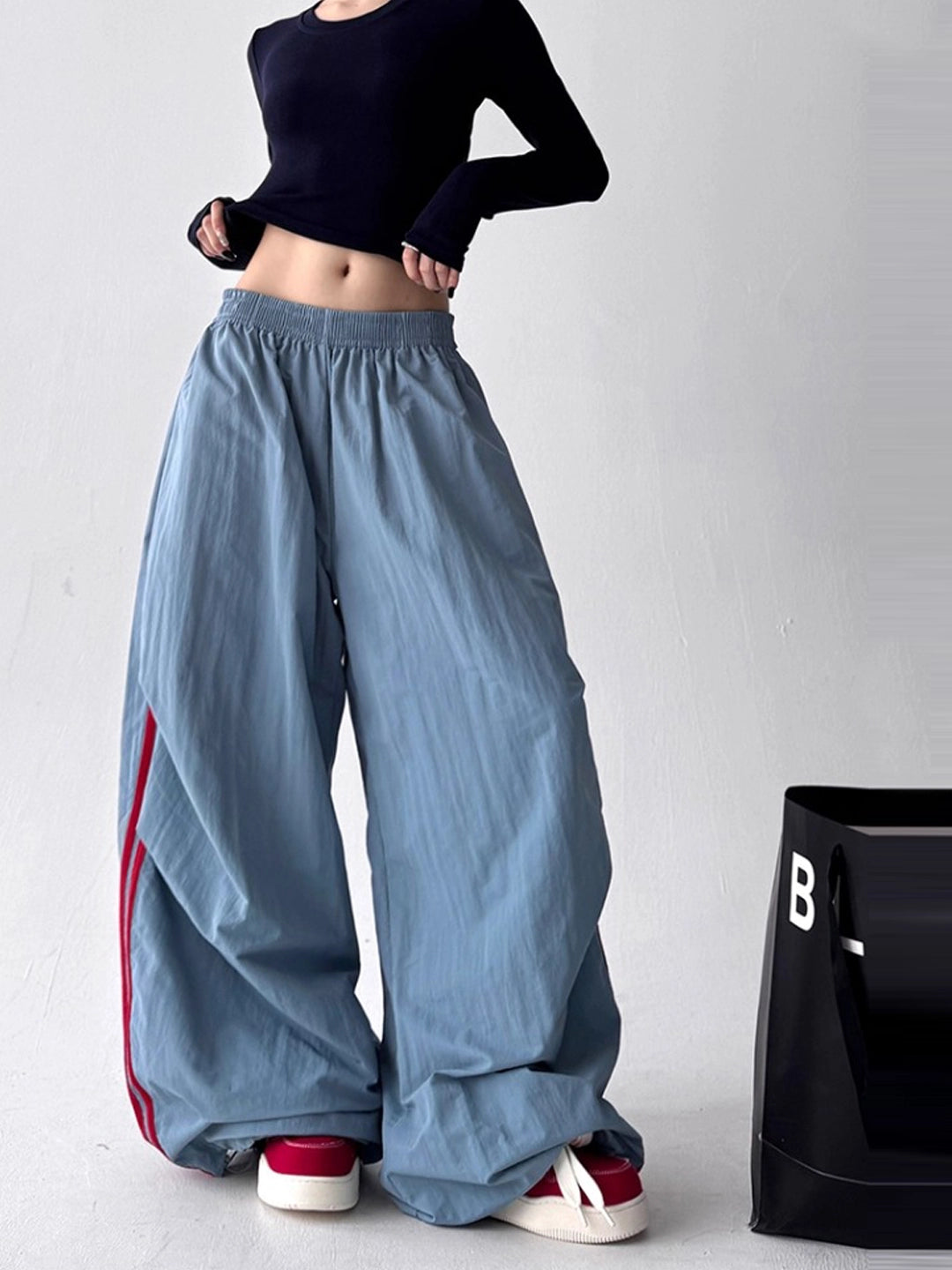 Calça Super Wide Track