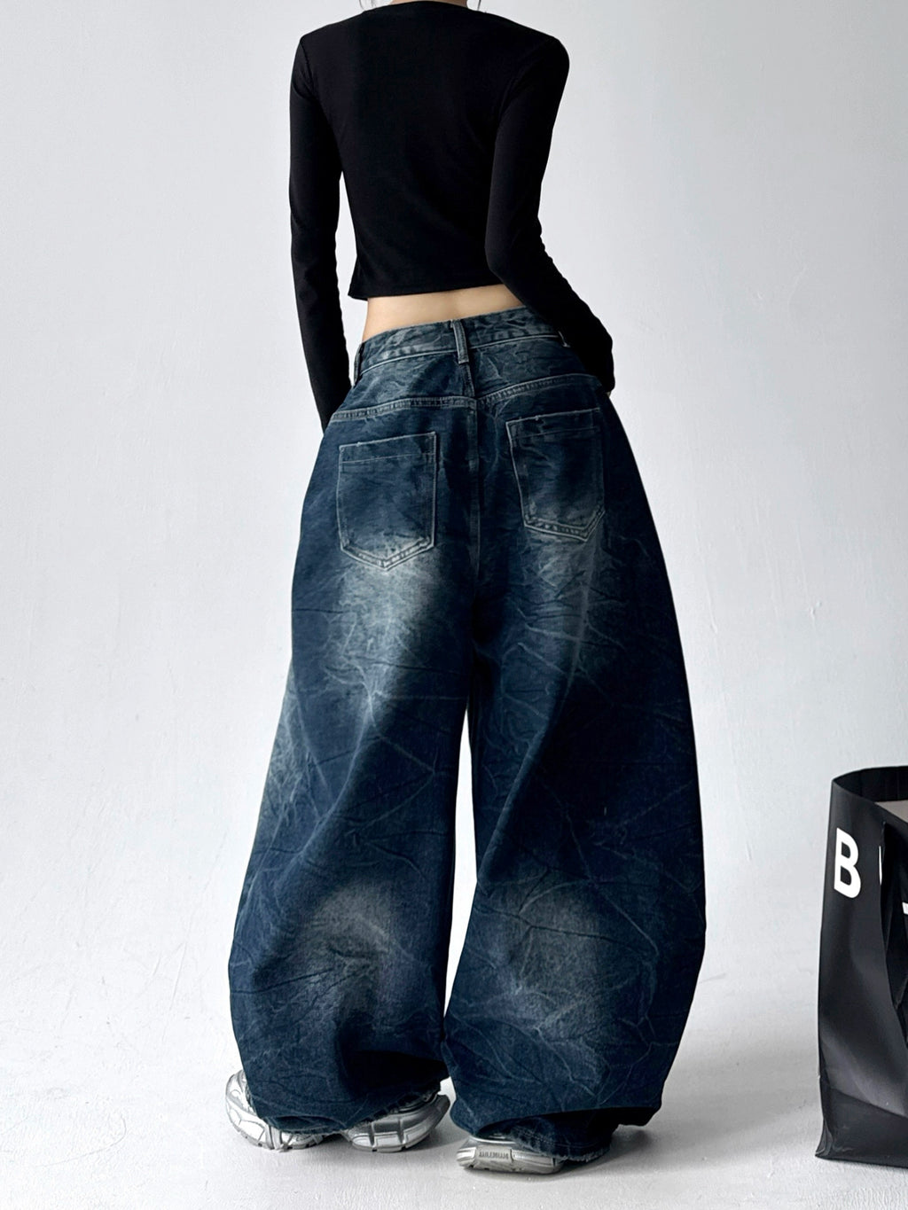 Calça Jeans Baggy Azul