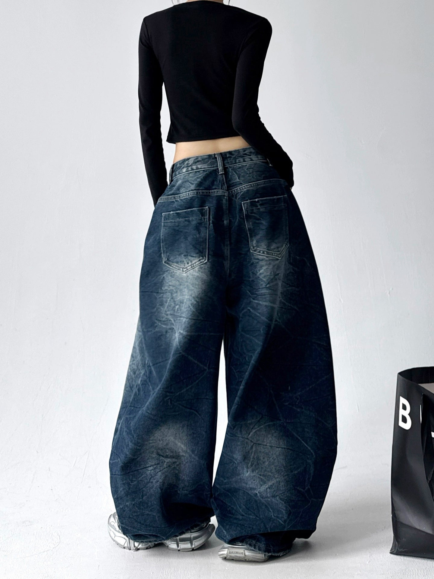 Calça Jeans Baggy Azul