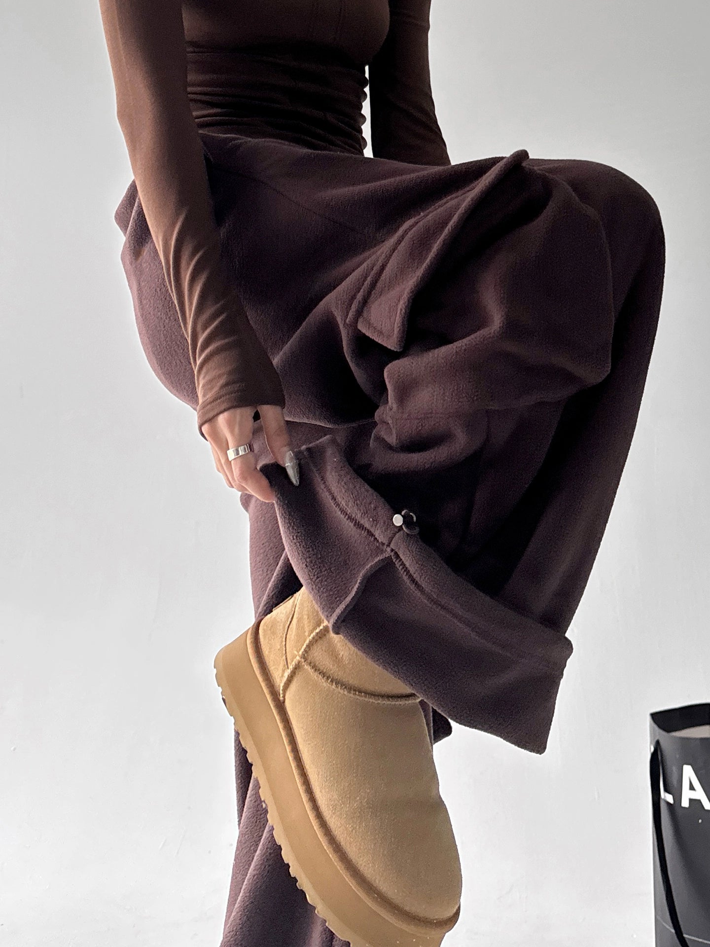 Calças Cargo Moletom