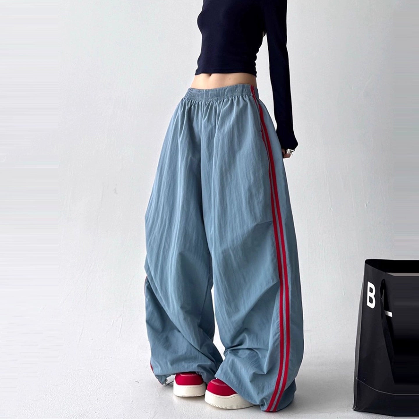 Calça Super Wide Track