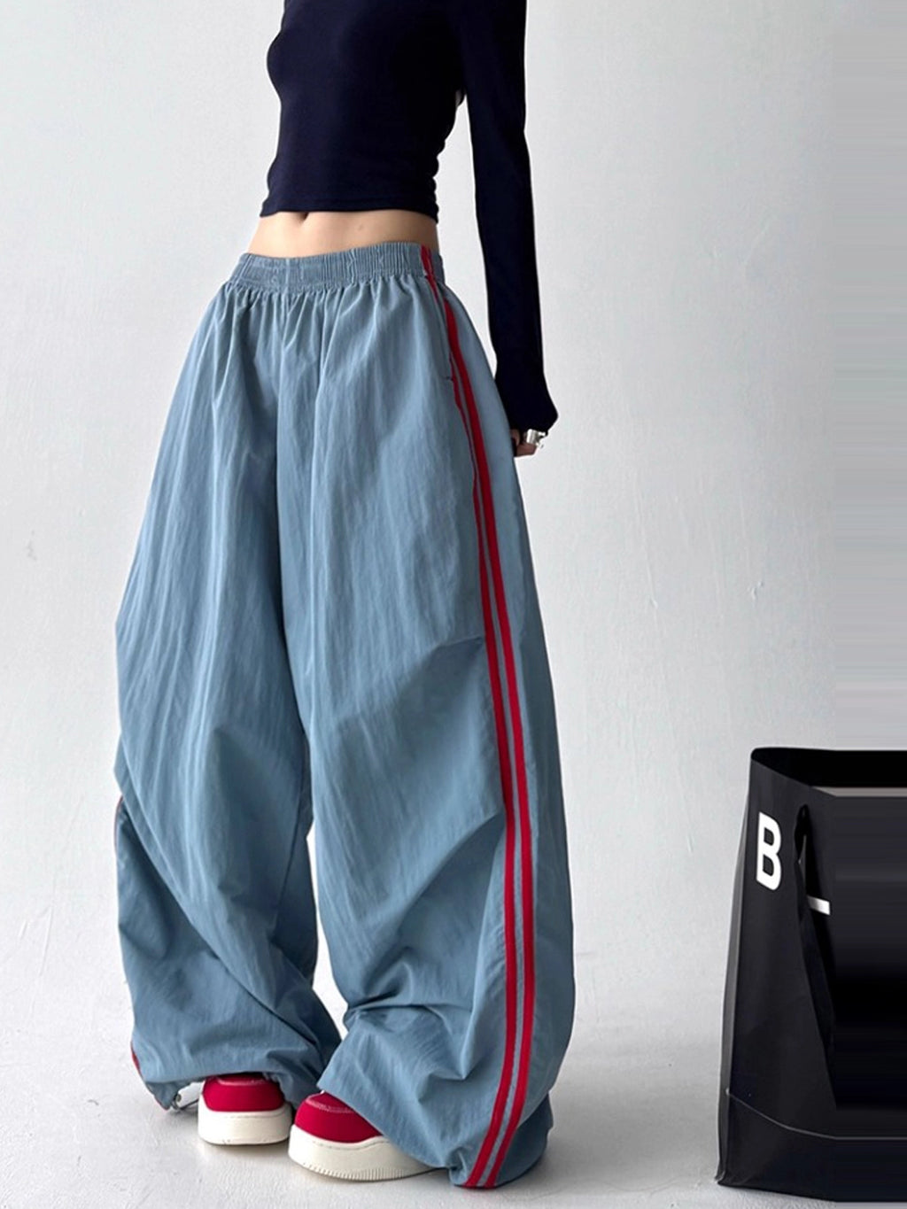 Calça Super Wide Track