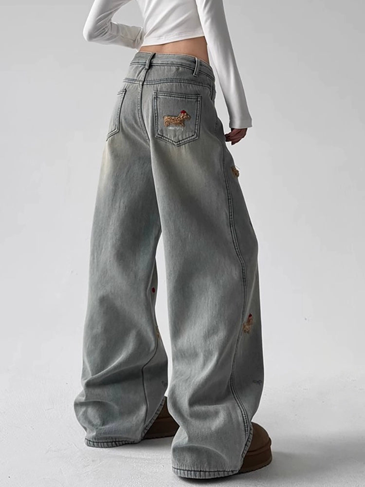 Calça Patch Vintage