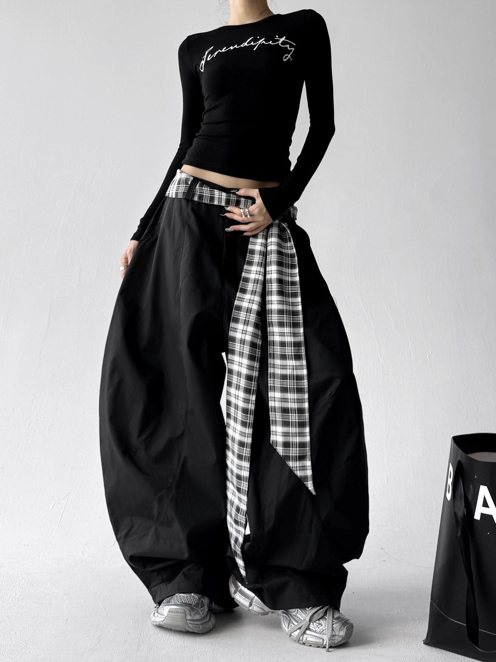 Calça streetwear hip-hop