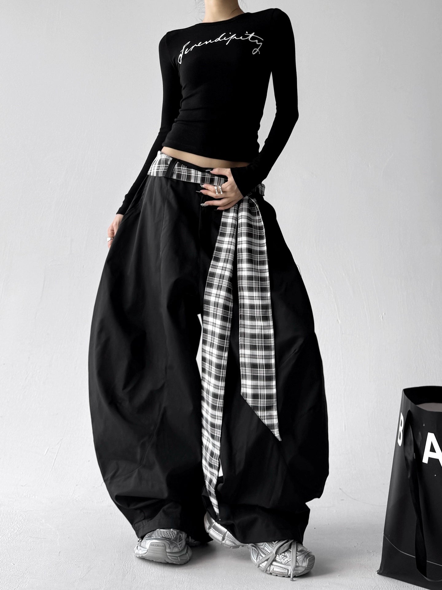 Calça streetwear hip-hop