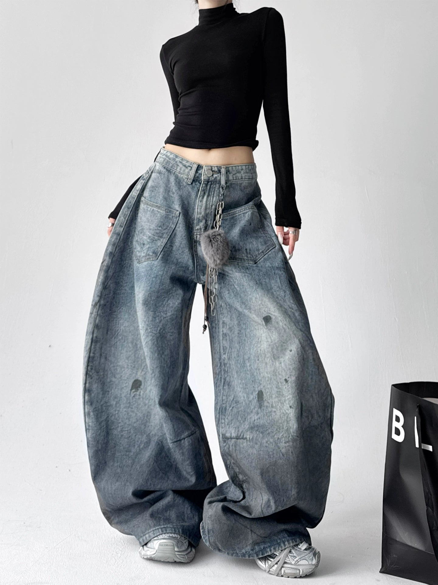 Calça jeans Baggy Old