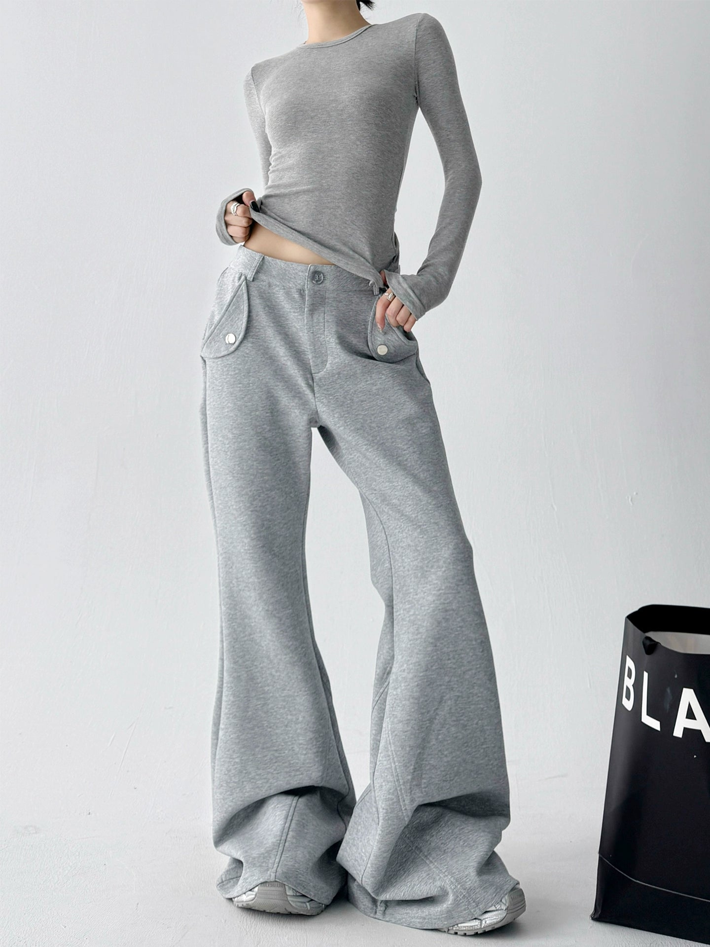 Calça Moletom Flare