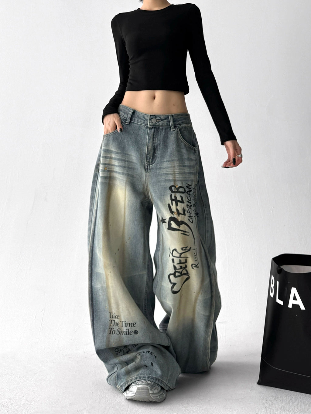 Calça Jeans Baggy Street