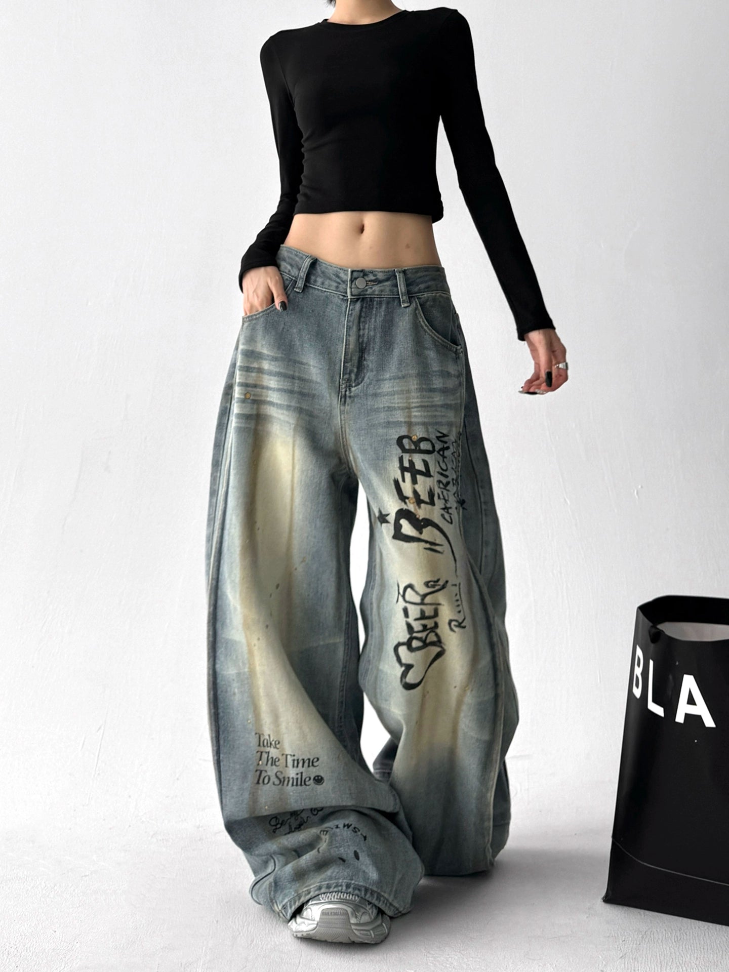 Calça Jeans Baggy Street