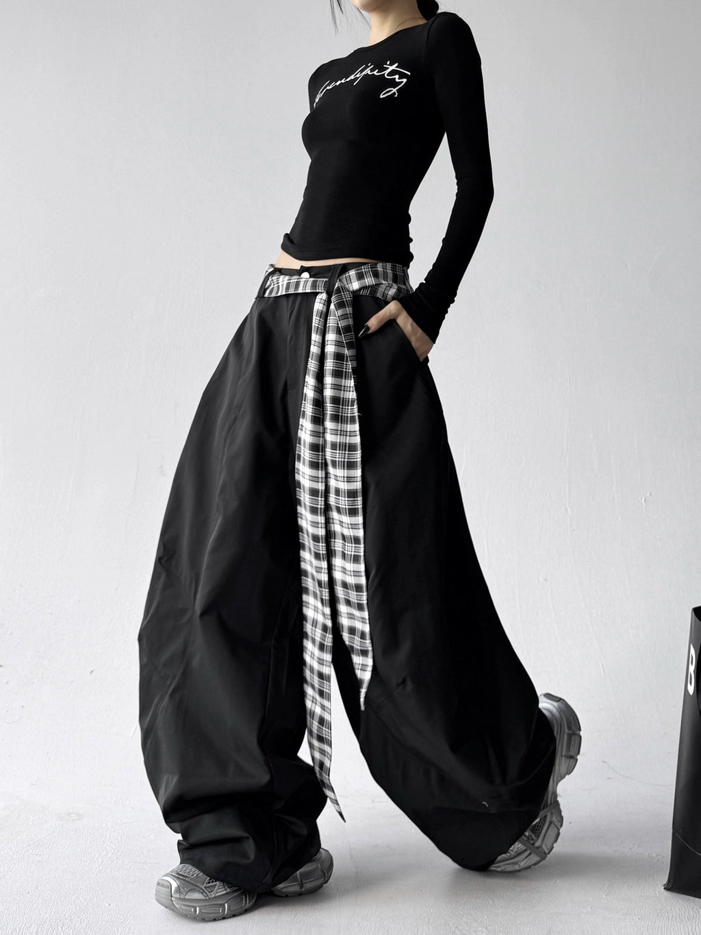 Calça streetwear hip-hop